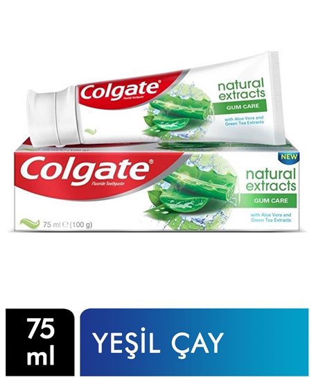 Picture of Colgate Natural Extracts Diş Macunu 75 ml Aloe Vera ve Yeşil Çay