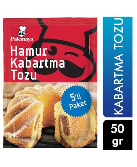 Picture of Pakmaya Hamur Kabartma Tozu 5x10 gr