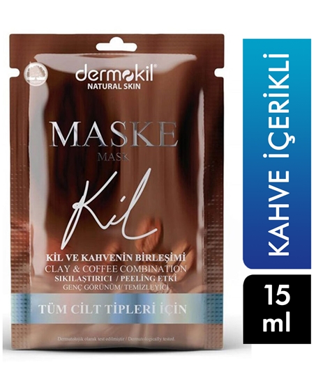Picture of Dermokil Kil ve Kahve İçerikli Sıkılaştırıcı Etkili Maske 15 ml