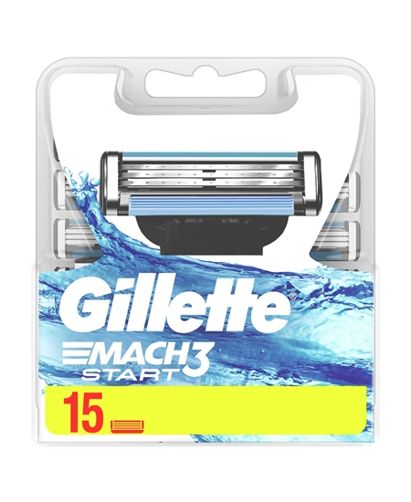 Picture of Gillette Mach3 Start Refill Razor Blade 15's