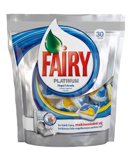 Picture of Fairy Platinum Dishwasher Detergent Capsule 30 Wash