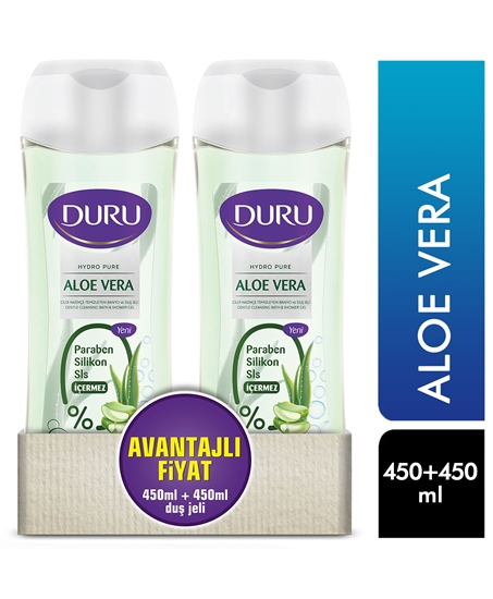Picture of Duru Duş jeli 450 ml + 450 ml Hydro Pure Aloe Vera