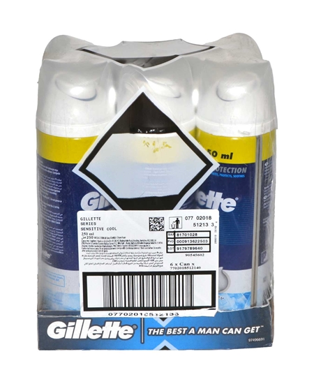 Picture of Gillette Series Shaving Foam 200+50 ml Sensitive Fresh