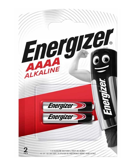 Picture of Energizer Alkalin AAAA Kalem Pil 2'li Paket 1,5V LR61