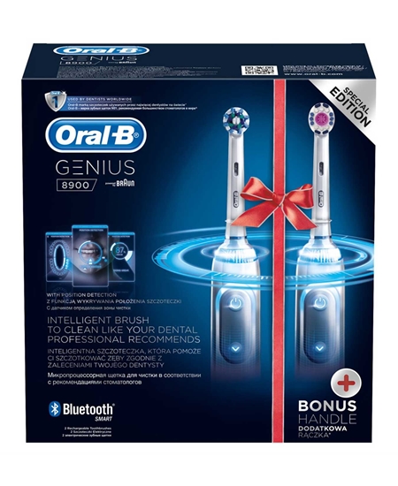 Picture of Oral-B Genius 8900 Şarjlı Diş Fırçası 2'li Hediye Paketi