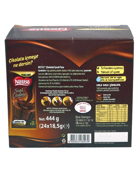 Picture of Nestle Yeni Sıcak Çikolatası 24'lü Paket