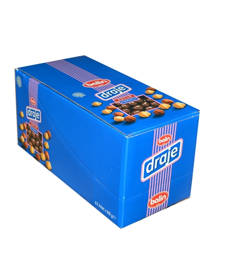 Picture of Balin Draje Fındıklı Sütlü Çikolata 60 g X 12'li Paket