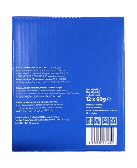 Picture of Balin Draje Fındıklı Sütlü Çikolata 60 g X 12'li Paket
