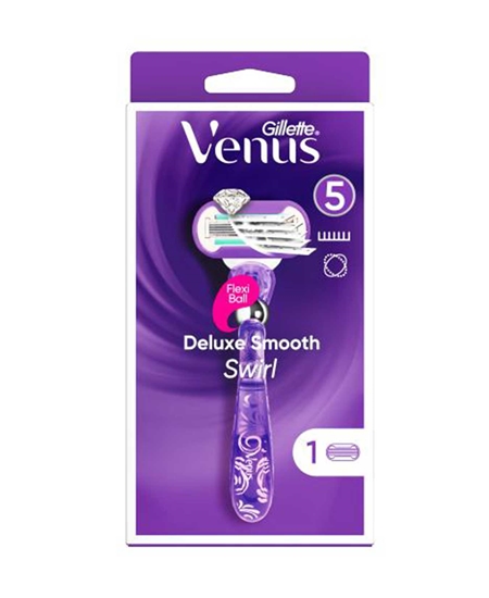 Picture of Gillette Venus Deluxe Smooth Swirl Razor 1UP - EU PACK