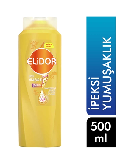 Picture of Elidor Şampuan 500 ml İpeksi Yumuşaklık