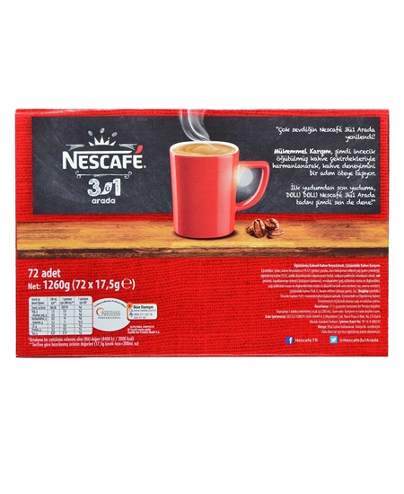 Picture of Nescafe 3 ü 1 Arada Orjinal 72 Adet