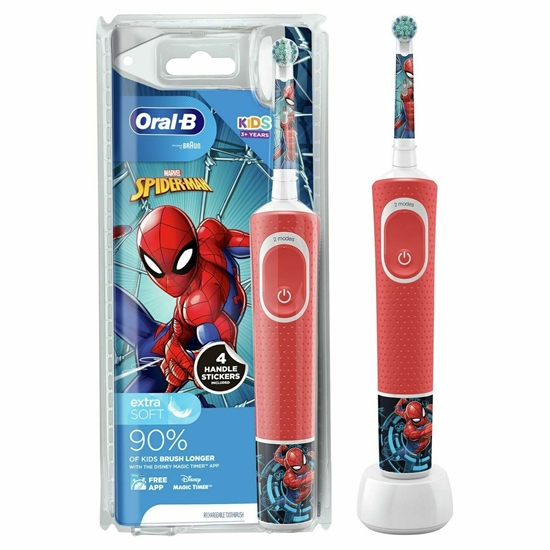 Oral B Şarjlı Diş Fırçası Vitality 100 Çocuk Spiderman,çocuk fırçaları,çocuk fırçası,çocuk diş macunları,çocuklar için diş fırçası,toptan satın al,toptan tr,toptan mağazacılık