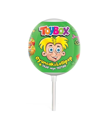 Picture of Toybox Oyuncaklı Lolipop Şekerleme 11 gr X 12'li Paket
