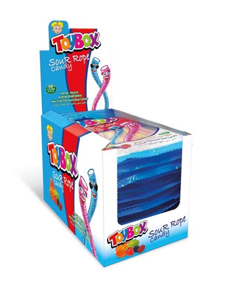 Picture of Toybox Sour Rope Şekerleme 70 gr X 12'li Paket