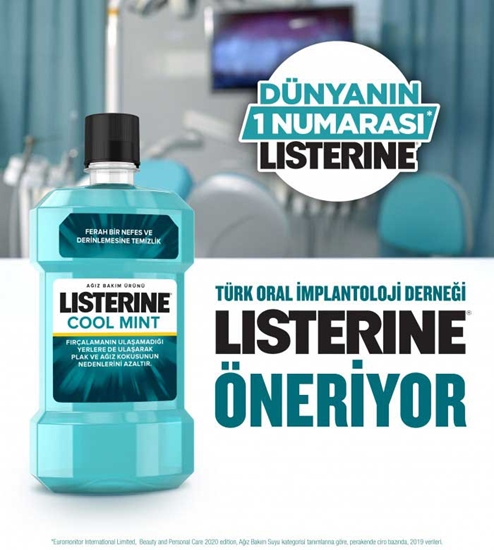Picture of Listerine Ağız Bakım Suyu 500 ml Coolmint