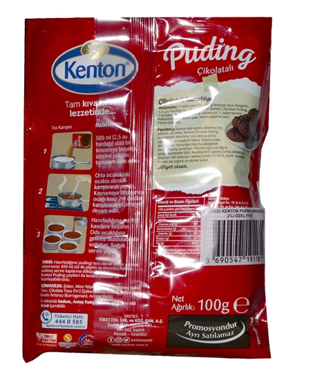 Picture of Kenton Puding Çikolata Aşkı Çikolatalı 2 Lİ (Promosyon)