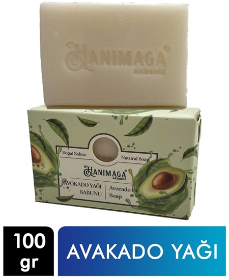 Picture of Hanımağa Akdeniz Avokado Sabunu 100 gr x 12'li Koli