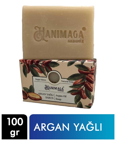Picture of Hanımağa Akdeniz Argan Yağı Sabunu 100 gr x 12'li Koli