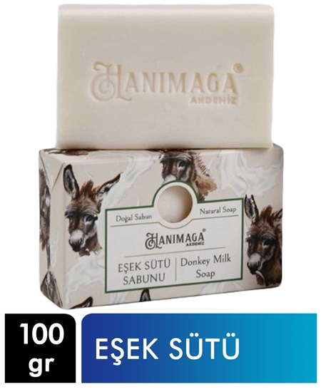 Picture of Hanımağa Akdeniz Eşek Sütü Sabunu 100 gr x 12'li Koli