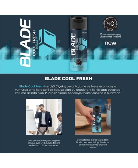 Picture of BLADE DEO 150 ML COOL FRESH