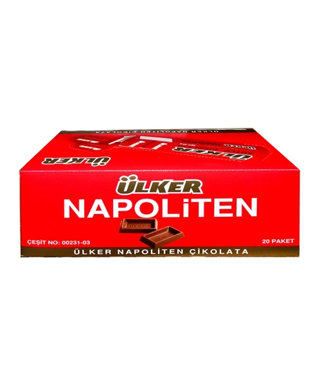Picture of Ülker Napoliten Sütlü Çikolata 33 g 20 Lİ
