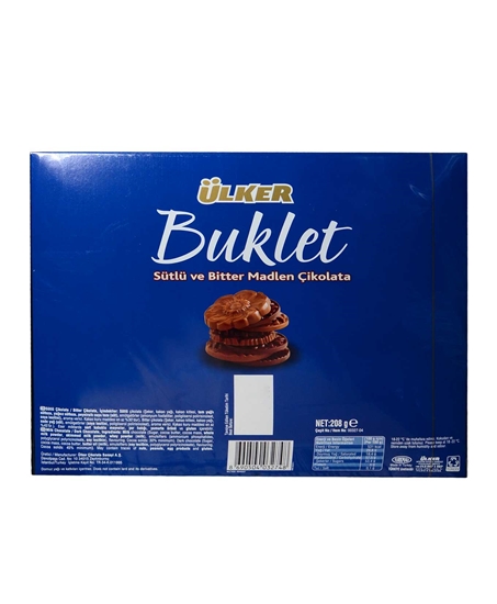 Picture of Ülker Buklet Sütlü&Bitter Madlen Çikolata 208 gr