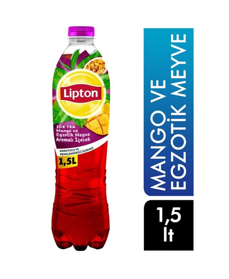 Picture of Lipton Ice Tea 1,5 lt Pet Şişe Mango ve Egzotik Meyveler
