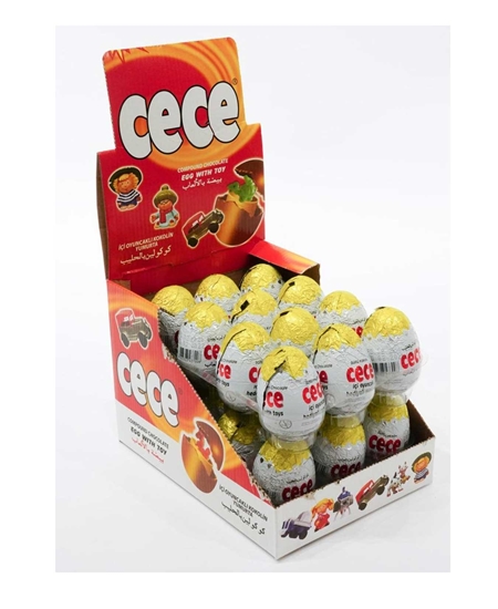 Picture of Cece Oyuncaklı Yumurta Çikolata 24 Adet