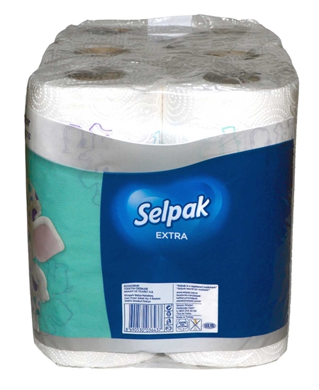 Picture of Selpak Havlu 6'lı Extra Desenli