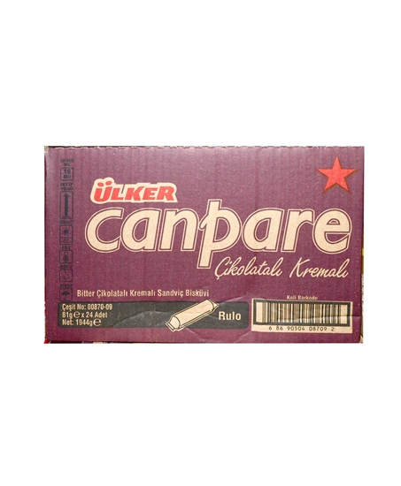 Picture of Ülker Canpare Çikolatalı Kremalı Bisküvi 81 gr