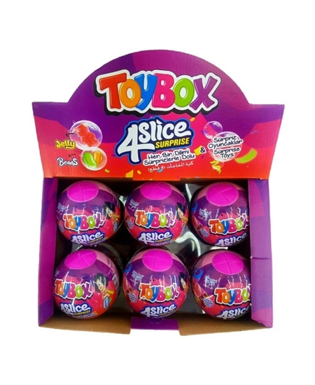 Picture of Toybox Oyuncaklı 4 Dilim Sürpriz Yumurta Erkeklere Özel 12'li Paket