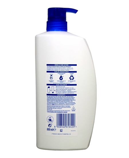 Picture of Head&Shoulders Şampuan 800 ml Pompalı Erkeklere Özel Dökülme Karşıtı