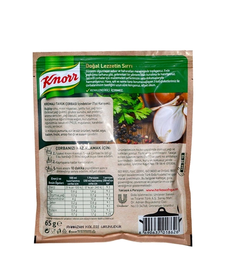 Picture of Knorr Çorba 65 gr 12'li Paket Kremalı Tavuk