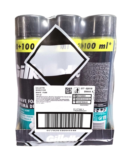 Picture of Gillette Tıraş Köpüğü 300 ml Hassas