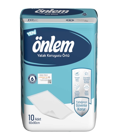 Picture of Önlem Yatak Koruyucu Örtü 60x90 10'lu Paket
