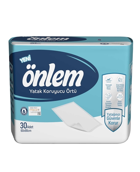 Picture of Önlem Yatak Koruyucu Örtü 60x90 30'lu Paket