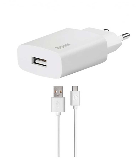 Picture of Ttec Şarj Aleti Type-C Taks 1.5a Ev 5TS01CB Beyaz