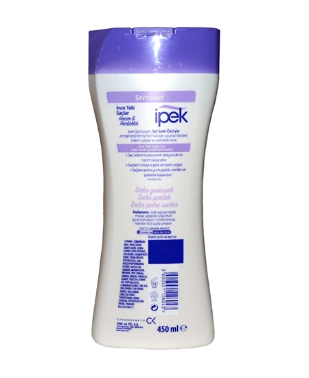 Picture of İpek Şampuan 450 ml İnce Telli Saçlar Menekşe Özlü