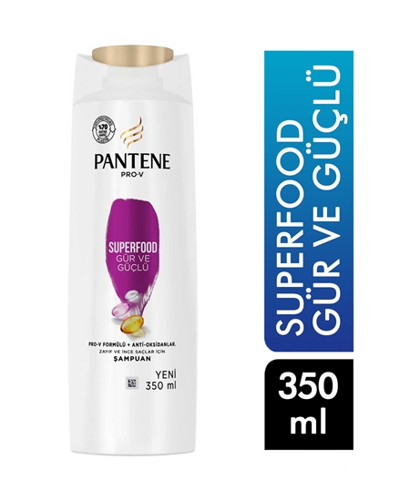 Picture of Pantene Şampuan 350 ml Superfood Gür & Güçlü