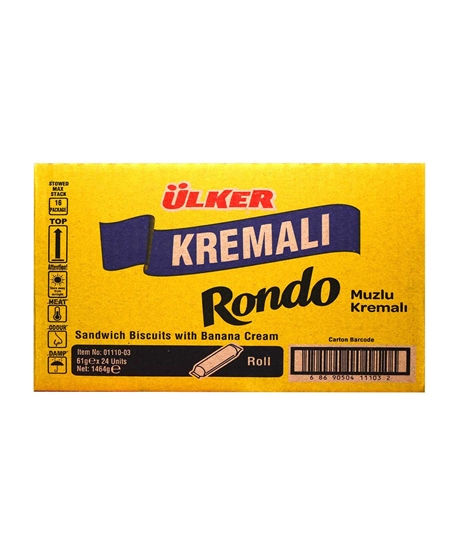 Picture of Ülker Rondo Muzlu Kremalı Bisküvi 61 gr