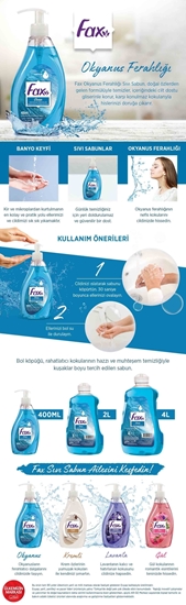 Picture of Fax Sıvı Sabun 3 lt Okyanus