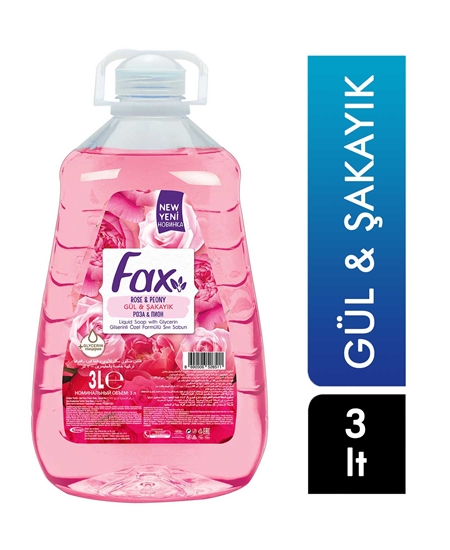 Picture of Fax Sıvı Sabun 3 lt Gül & Şakayık