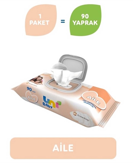 Picture of Uni Baby Islak Havlu Aile 90'lı