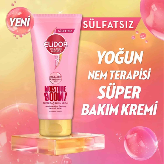 Picture of Elidor Saç Kremi 170 ml Collagen Sülfatsız Moisture Boom