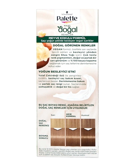 Picture of Palette Doğal Renkler Saç Boyası 7.0 Kumral