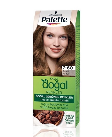 Picture of Palette Saç Boyası Doğal Renkler 7.60 Fındık Kahve