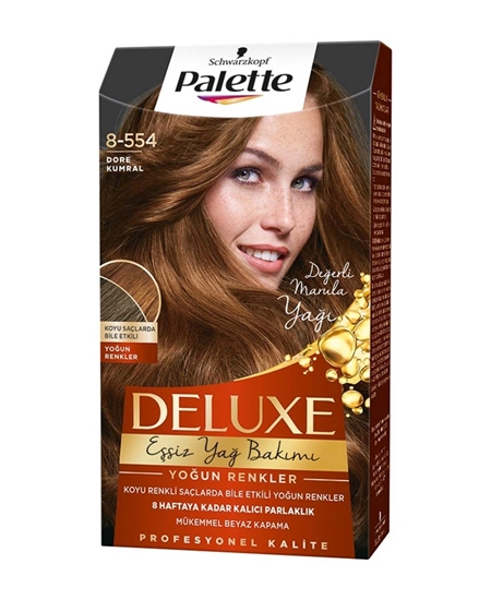 Picture of Palette Deluxe Saç Boyası No:8.554 Dore Kumral