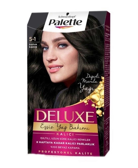 Picture of Palette Deluxe Saç Boyası No:5.1 Soğuk Kahve