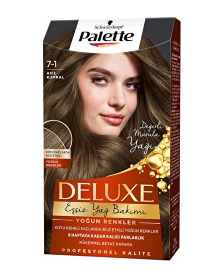 Picture of Palette Deluxe Saç Boyası No:7.1 Küllü Kumral