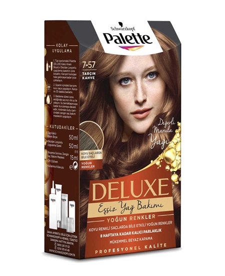 Picture of Palette Deluxe Saç Boyası No:7.57 Tarçın Kahve